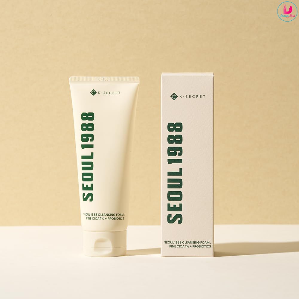 KSECRET SEOUL 1988 Cleansing Foam  Pine Cica 1% + Probiotics 150ml